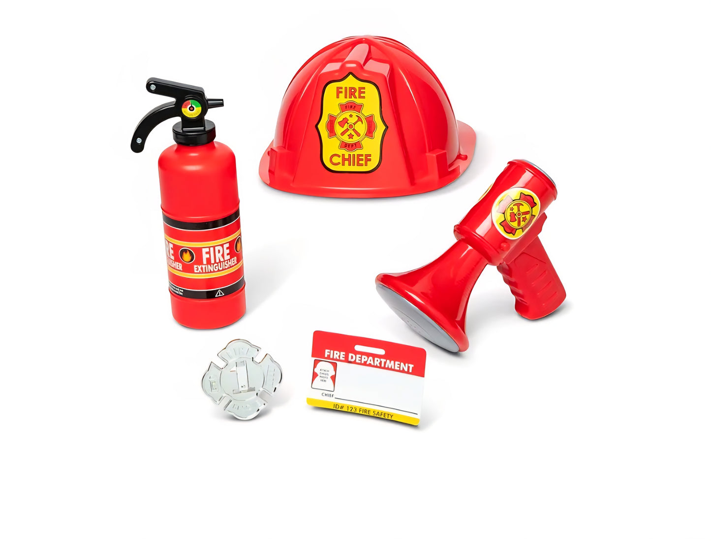 Toddler/Kids DressUp FireFighter Costume 3+