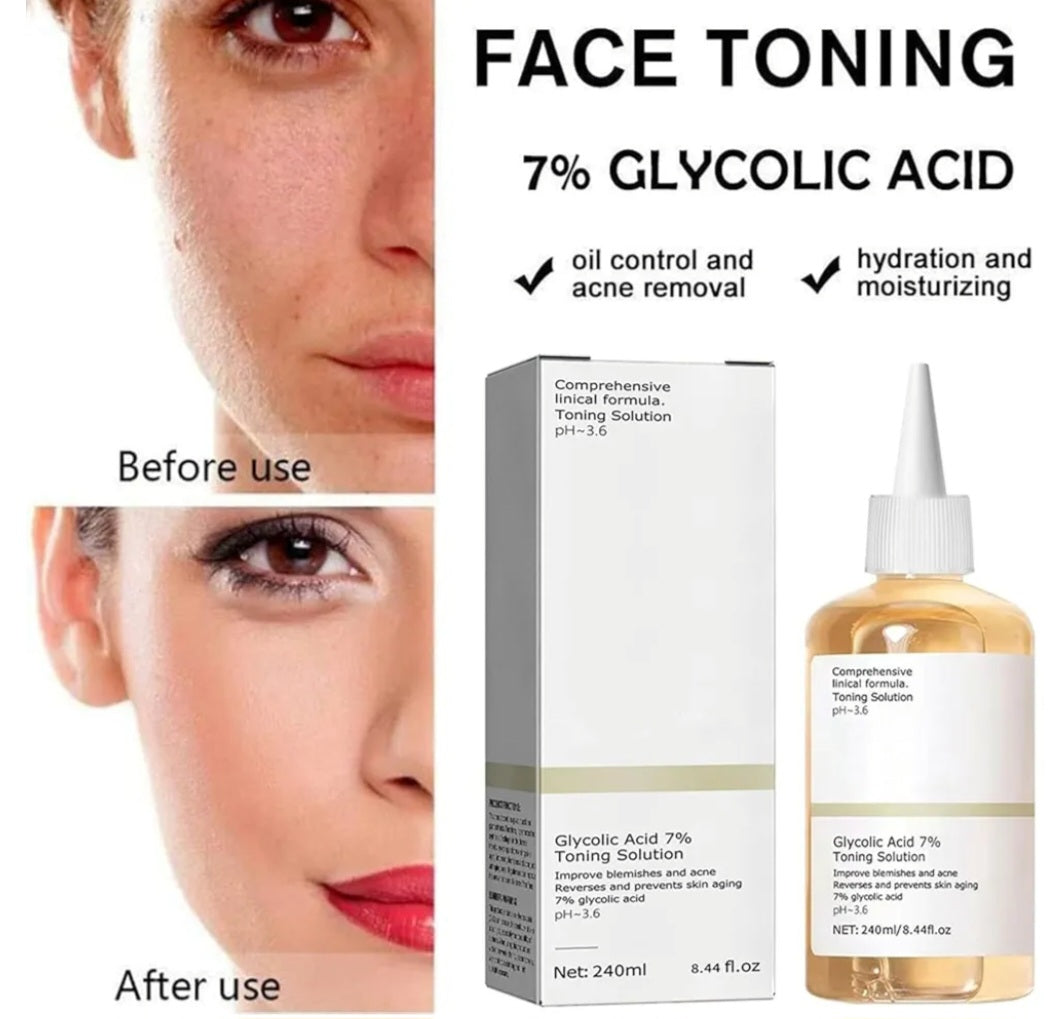 The Ordinary. Glycolic Acid 7% Toning Solution (pH ~3.6) 8fl oz.
