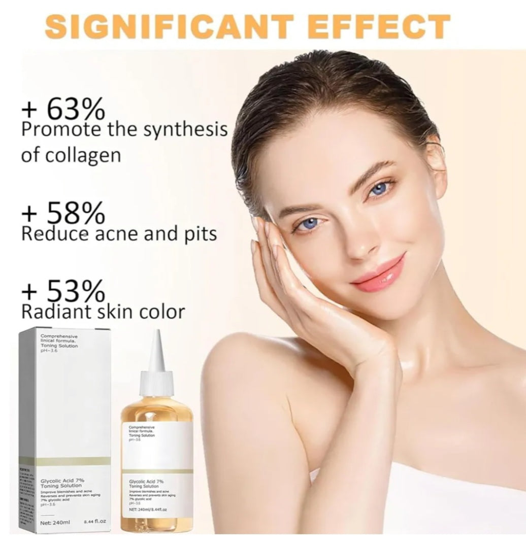 The Ordinary. Glycolic Acid 7% Toning Solution (pH ~3.6) 8fl oz.